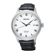 [Watchspree] Seiko Presage (Japan Made) Automatic Black Leather Strap Watch SRPC83J1