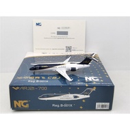 Length 8cm NG Model 21013 1: 400 China Commercial Flight ARJ21B B-001X CBJ Metal