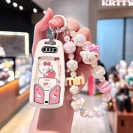 TPU Car Remote Key Case Cover Fob Protector Holder Shell Bag For Audi A1 A3 A7 A8 Q3 A4 A5 Q5 Q7 Q8 