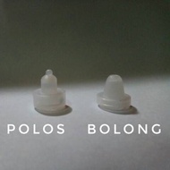 Empty dropper bottle 5ml 10ml 15ml 30ml thick flexible plastic LDPE holes 5 10 30 cc pentolPOLOS ML