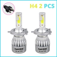 Quick Shipping!!! Car Headlight Headlamp LED COB H4 Cool White 2pcs/Super Bright Anti Fog Car Headli