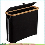 Toilet Paper Bin, Toilet Paper Bin for Bathroom Toilet Paper Storage Bin with Lid, Toilet Paper Orga