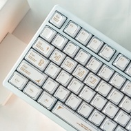 New Luna 115 Keys MDA Profile Double-Shot Keycaps Set for Cherry Gateron MX Switches Mechanical Gami
