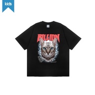 HITAM PUTIH Children's T-shirts - Cats - Unisex Boys and Girls 1-7 years vintage reggae T-shirts tsh