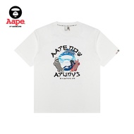 Aape Flagship Store Men's Spring Summer Letter Pattern Print Casual Trendy Short-Sleeved T-Shirt 163