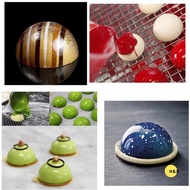 H&X 3D Ball Silicone Mold for Baking, Mousse, Chocolate - Eco-Friendly Kitchen Tool