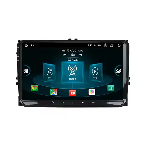 RoadNavi Android 13 Car Radio for Volks wagen V W Universal CarPlay Gps Navi 4G 360 Camera