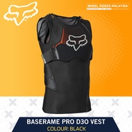 Fox Racing Baseframe Pro D3O Protector Vest Chest Protector MX Motocross Motorcycle Dirtbike Origina