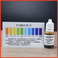 PH test solution to check water sources, PH reagent, pH test solution 4-10 bottles of 10ml, Litmus p