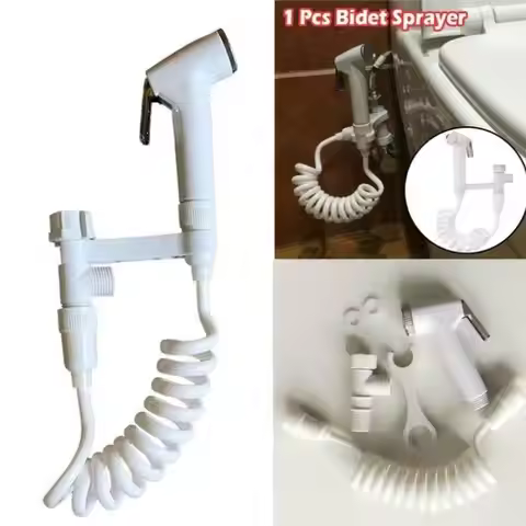 1 Set Multifunction Toilet Bidet Tap Shower Sprayer Bathroom Shower Hose Toilet Seat Bidet Spray Bid