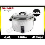 {LOCAL SELLER / READY STOCK} ORIGINAL SHARP KSH668C 6.6L RICE COOKER (42 Cups)