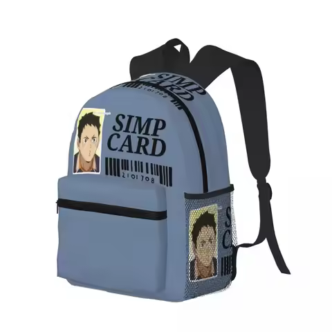 Haikyuu Manga Daichi Sawamura Student Backpack School Bag Hiking Travel Daypack for Boys Girls Fashi