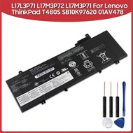 High Capacity 4708mAh Replacement Battery L17M3P71 L17L3P71 L17M3P72 For Lenovo ThinkPad T480S SB10K