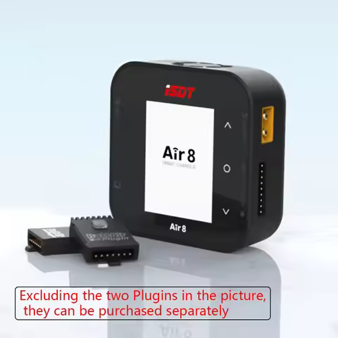 New ISDT Air8 Lipo power Balance Battery Charger Discharger 20A 500W DC 1-8S Li-Po Li-Hv Li-Ion Li-F