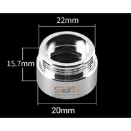 Tap Adapter Connector Tap Converter Thread 1/ 2 inches to 22 mm