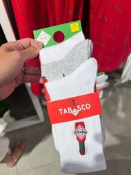 🇬🇧 Tabasco Crew Socks 聯乘系列 襪子