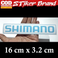 Stiker Brand Pancing Shimano dan Lain Lain Untuk Tackle Box Sepeda - Shimano