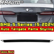 Car Trunk Protection Lip Compatible with BMW 5 Series I5 2024 Body Kit Tailgate Decorative Strip Car