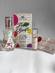 TEBUS MURAH! parfum badan spray dan oles TAYLOR SWIFT&REDROSE 35ml 6ml