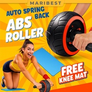 RW633  Abs Roller Wheel Non Slip Mat Wheel Roller Exercise Fitness Gym Equipment AB Wheel Roller Ab 