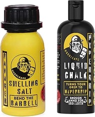 Liquid Chalk & Ammonia Smelling Salt Ravager Turn Your Grip Into Titanium Strength Hypergrip| Strong