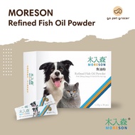 MORESON Omega-3 Fish Oil Powder for Dogs &amp; Cats
