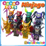 Ninjago Demon Mask Oni Lloyd Mr E Ultra Violet Morro OverLord Garmadon Minifigures BD01 08