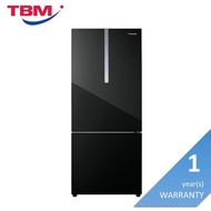 [Klang Valley Delivery Only] Panasonic NR-BX421WGKM Fridge 2 Doors G422L Econavi Inverter Glass Blac