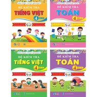 Bộ Sách Cánh Diều Đề Kiểm Tra 2 Môn Toán và Tiếng Việt Cho Học Sinh Lớp 4 - QBooks - Sách Hỗ Trợ Cho
