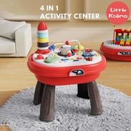 4-In-1 Multi-Functional Baby Activity Center & Toddler Play Table For 1-3 Years Kids