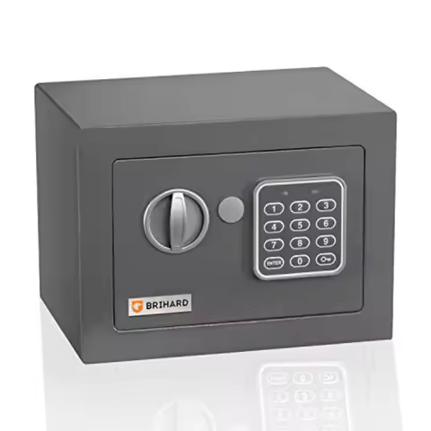 Junior Electronic Safe - 17 x 23 x 17 HxWxD ; cm- Electronic Combination Lock by