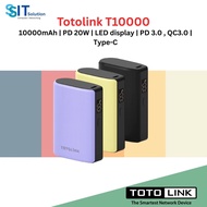Totolink T10000 10000mAh Micro Power Bank I Lightweight I Fast Charge I Compatibility I 3-colour opt