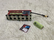 แบตลิเธียมฟอตเฟต lifepo4 รุ่นVictory หัวเรียบ 6S2P 19-21V 12000mAh +Active balance 1.5A