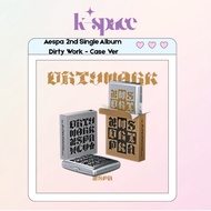 Aespa 2nd Single Album Dirty Work - Case Ver