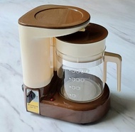 普普年代 • 北歐風格日本日立雙色鐵底塑料美式咖啡機 老品全新