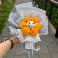 樺坊/畢業花束/微笑花花束/乒乓菊花束/乾燥花/小花束
