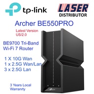 TP-Link ARCHER BE550PRO US/2.0 BE9700 Triband WiFi 7 with 10Gbps Wan Router.