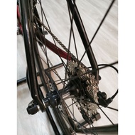 Gusto Cobra Road Bike used With MVR Racing Wheelset Carbon