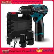 Mesin Bor  Sh191 Mesin Bor Baterai Cordless Drill 12V Bor Cordless Full Set Acesoris Satu Koper 12V bor listrik baterai charger bor Bor Portable 2 baterai Bor Cas Mesin Bor Bor tanpa kabel Tools Cordless Drill Set Multifungsi isi ulang Mesin Bor Baterai