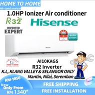 [Installation] Hisense 1.0hp ( AI10KAGS ) R32 WIFI Inverter Air conditioner