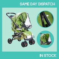 Stroller Rain Cover Stroller Accessories Weatherproof Cover Raincoat Cover Windshield Penutup Hujan 