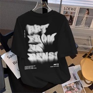 Baju T-Shirt Lelaki Gaya Retro Amerika Trendy, Katun Kualiti Tinggi Gaya Santai ✓ COD