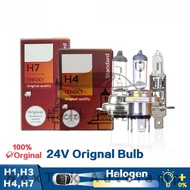 H1 H3 H4 H7 24V 70W 70/75W 3200K Original Car Standard Halogen Headlight High Low Beam Lamp (1 Bulb)