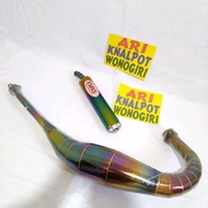 KNALPOT DBS PELANGI BLUEMOON RAINBOW NINJA R NINJA RR SS NINJA 2 TAK KNALPOT RACING STENLIS NINJA 2t