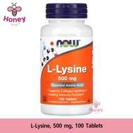NOW Foods L-Lysine 500 mg 100  Tabs