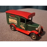 LLEDO DIECAST MODEL of WALKERS POTATO CRISPS 1934 CHEVROLET DELIVERY VAN 6810