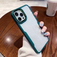 (พร้อมส่งจากไทย) เคส Samsung เคสขอบสีหลังใส (HH) A03 A12 A13(4g) A13(5g) A22(5g) A23 M23 A33(5g) A52