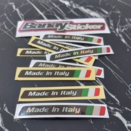 STICKER MADE IN ITALY PRINCUTT