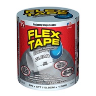 美國FLEX TAPE 強固型修補膠帶 4吋寬版 (透明色 美國製) | 007000300101