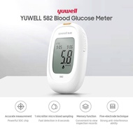 [MDA &KKM] Yuwell Blood Glucose Monitor + Test Strips + Lancets (Cek Gula Darah Kencing Manis)